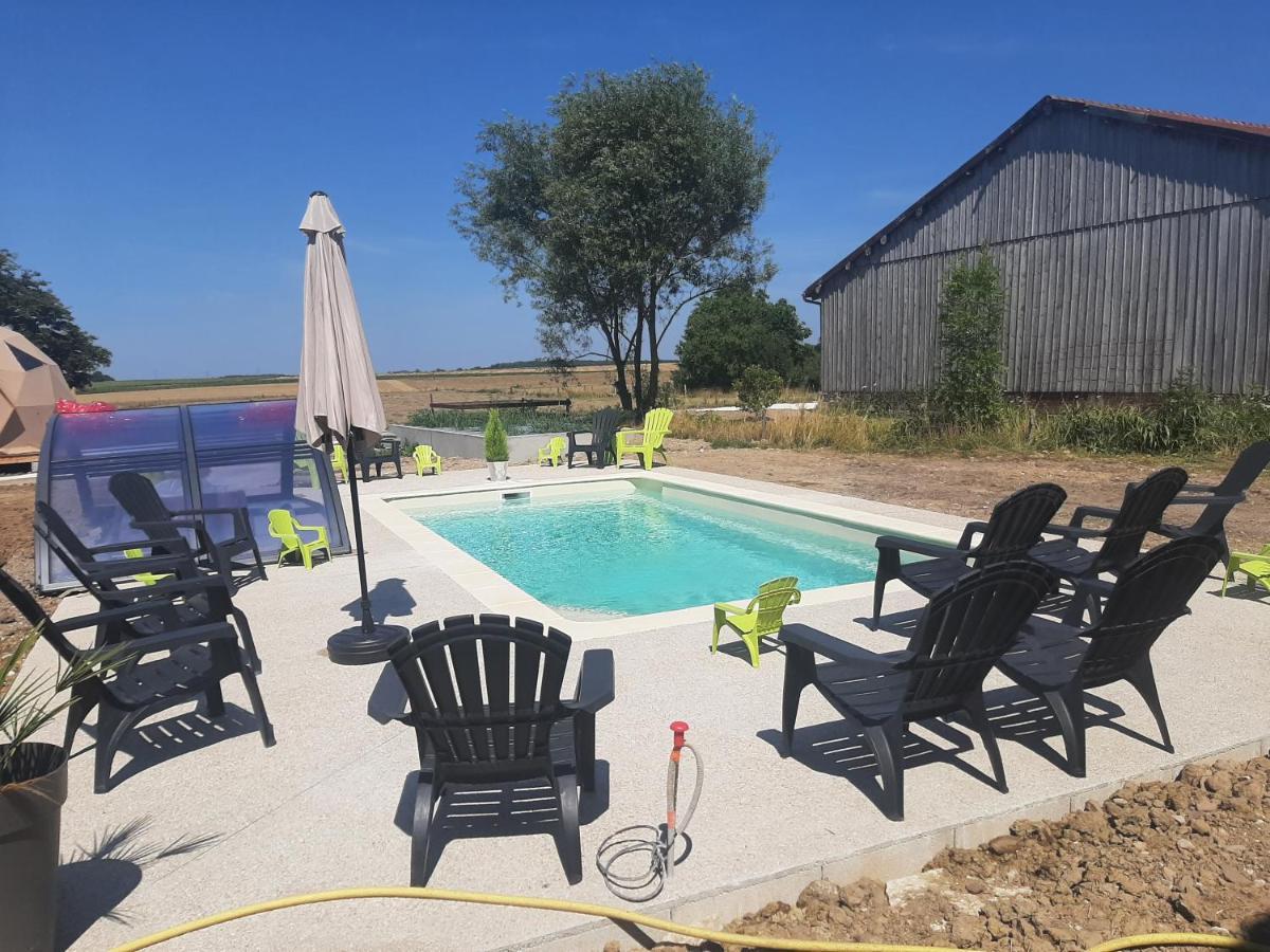 Hotel A L'Aube Des Sens Bailly-le-Franc Exterior foto
